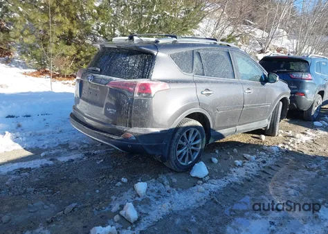 2017 Toyota Rav4 Limited z USA, uszkodzony, nr VIN 2T3DFREVXHW584553